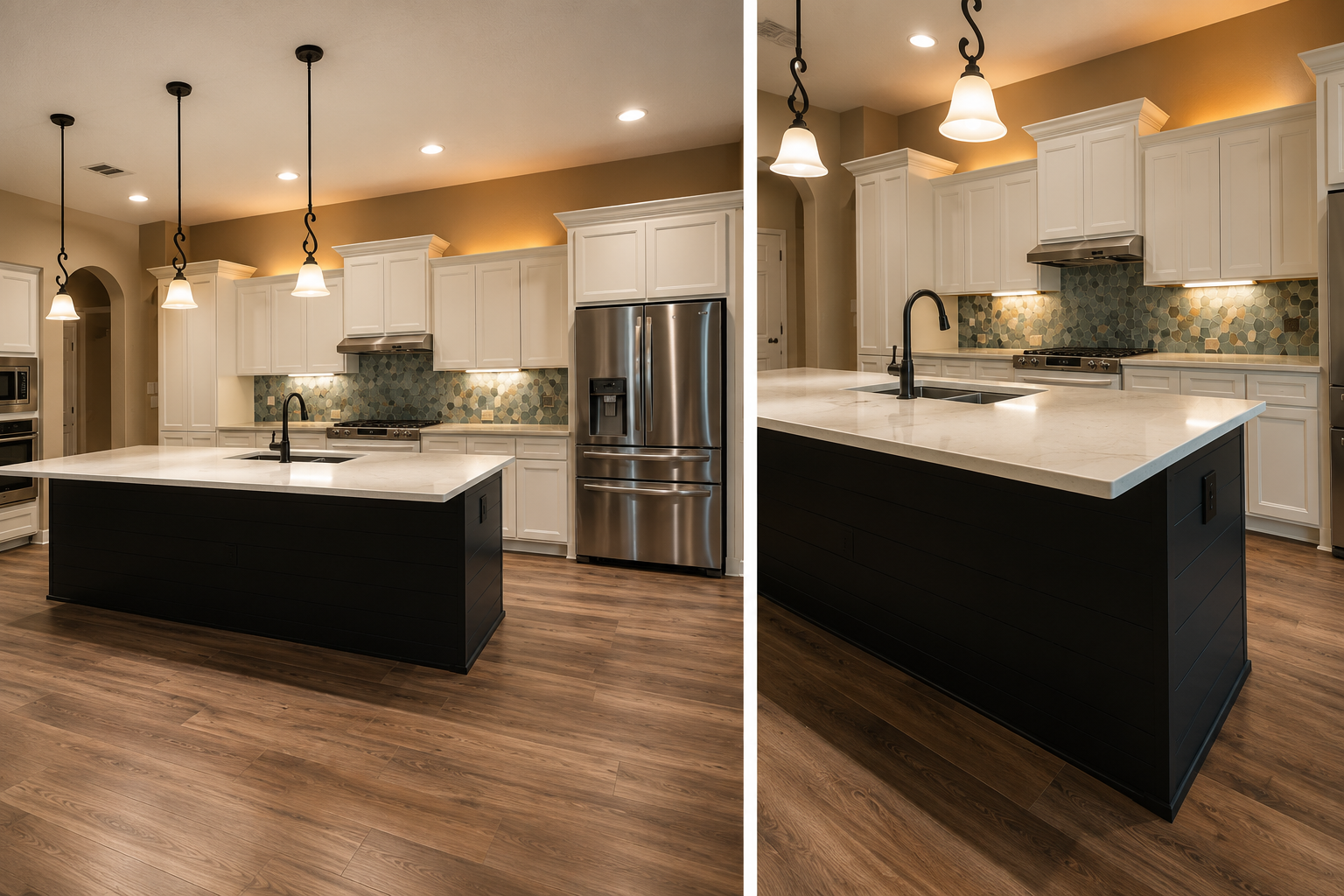 Completed kitchen remodel