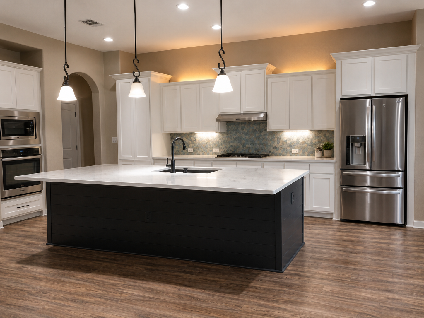 Completed kitchen renovation