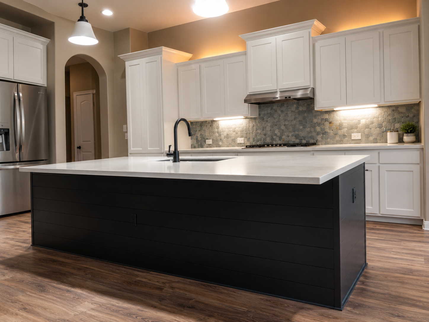 Completed kitchen renovation